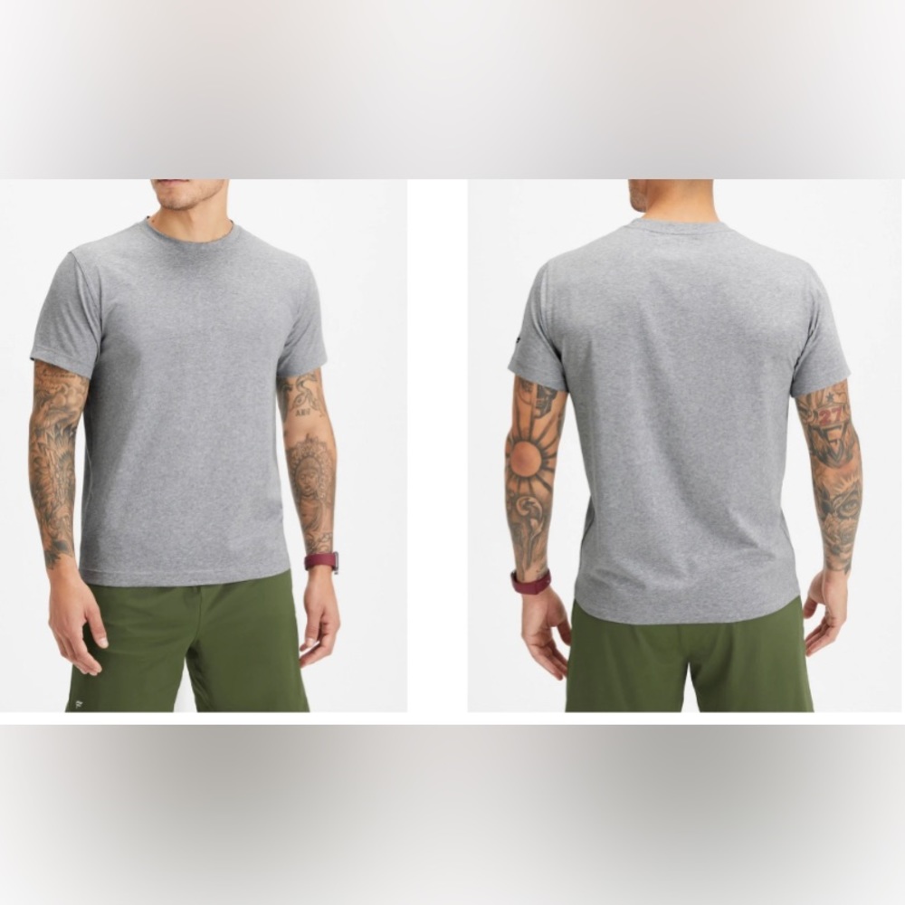 NWT Fabletics “Gray” The 24-7 Tee